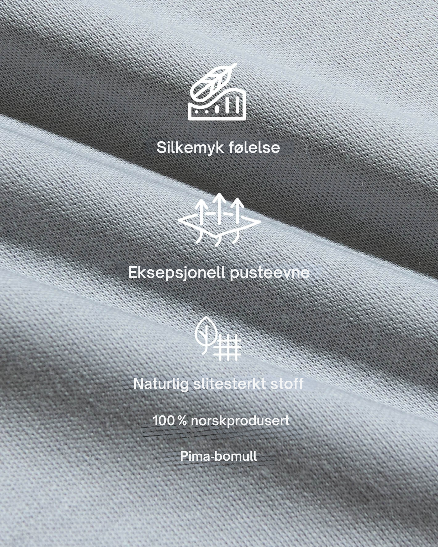 Premium Pima‑t‑skjorte med rund hals