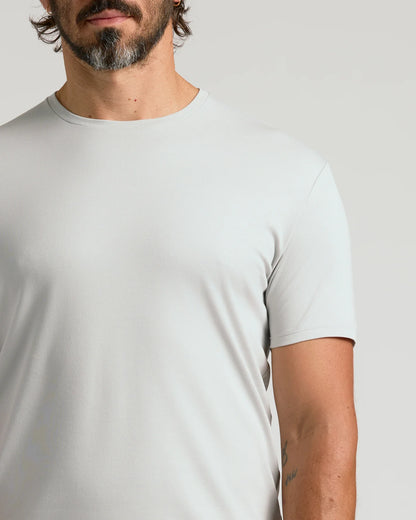 Premium Pima‑t‑skjorte med rund hals